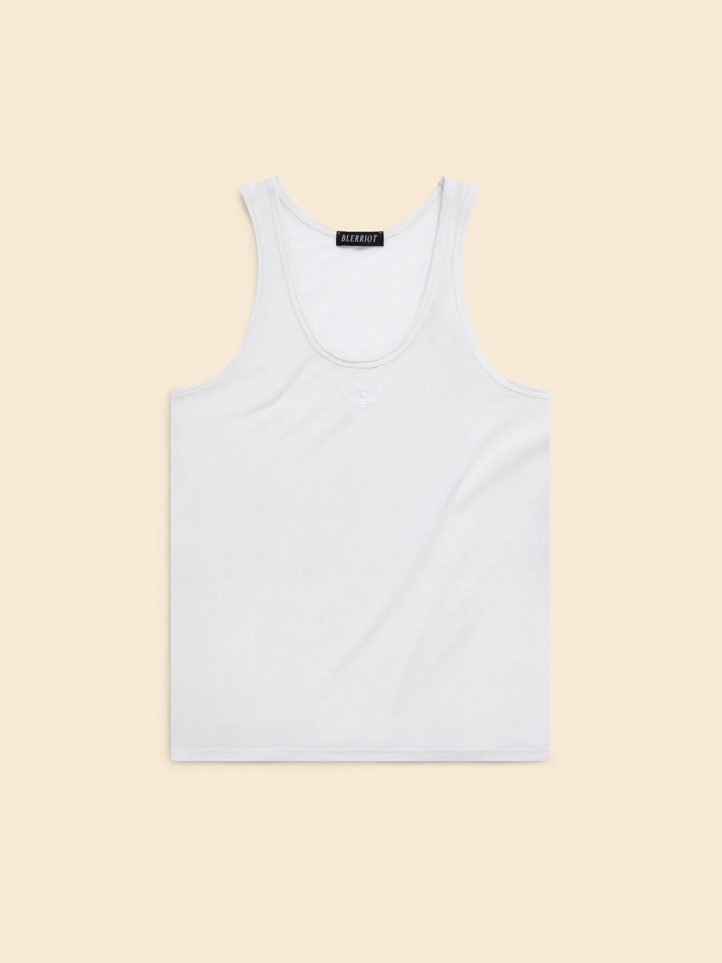 EMBROIDERED VEST in scour