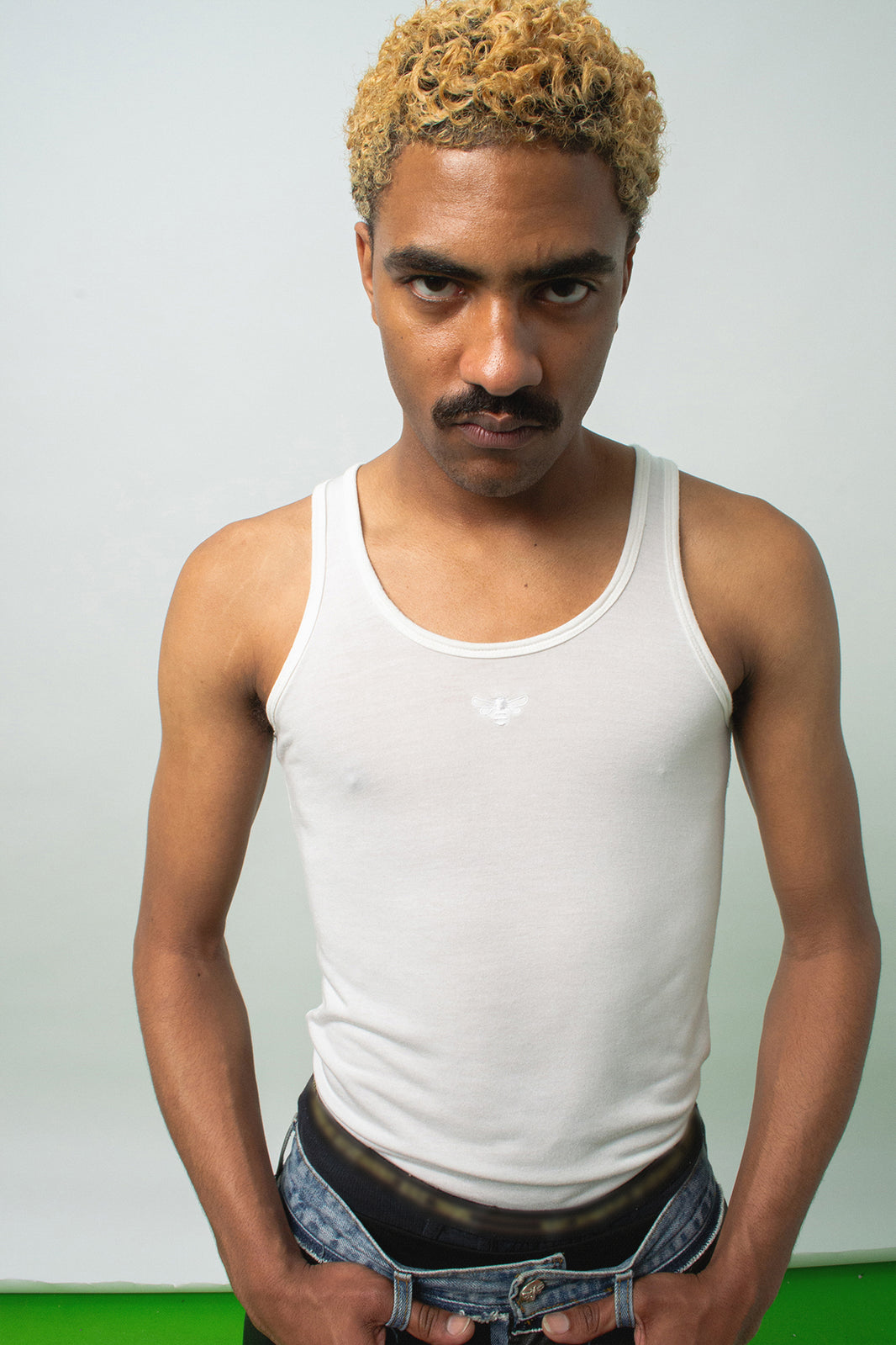 VEST in modal, silk blend