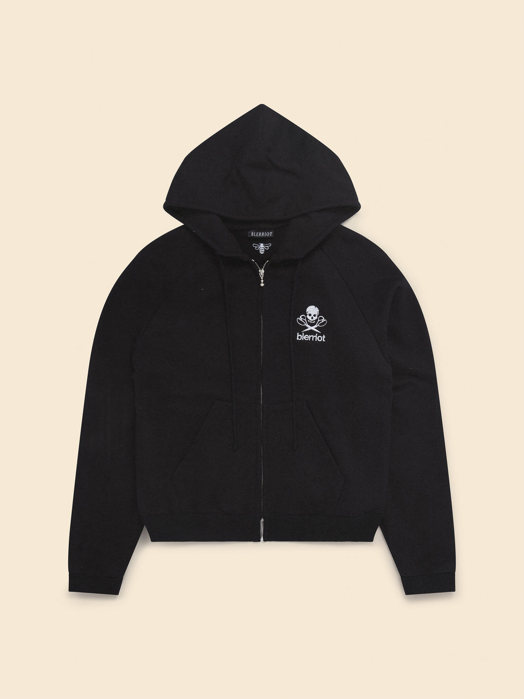 ZIP-UP HOODIE in cotton