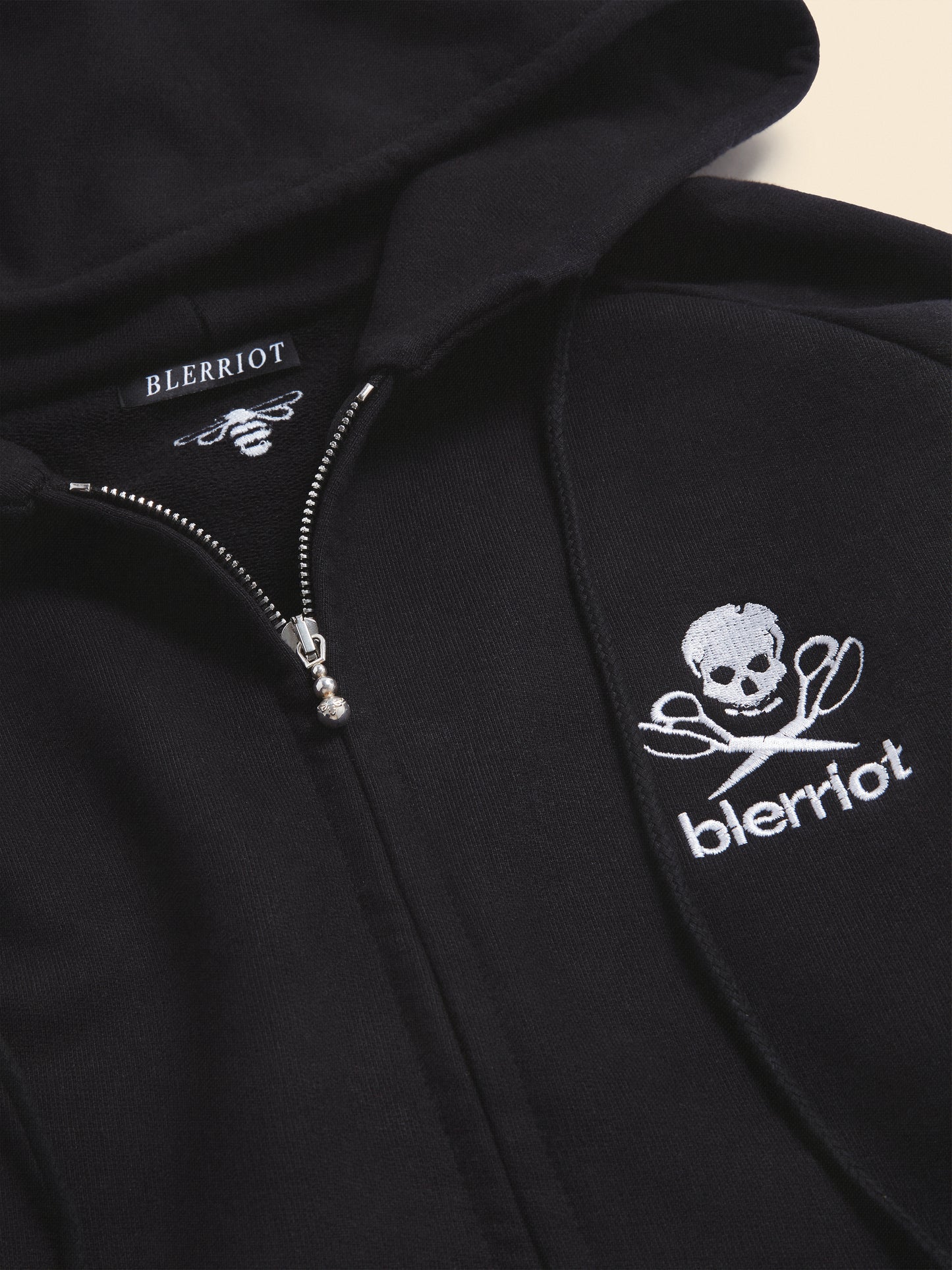 ZIP-UP HOODIE in cotton