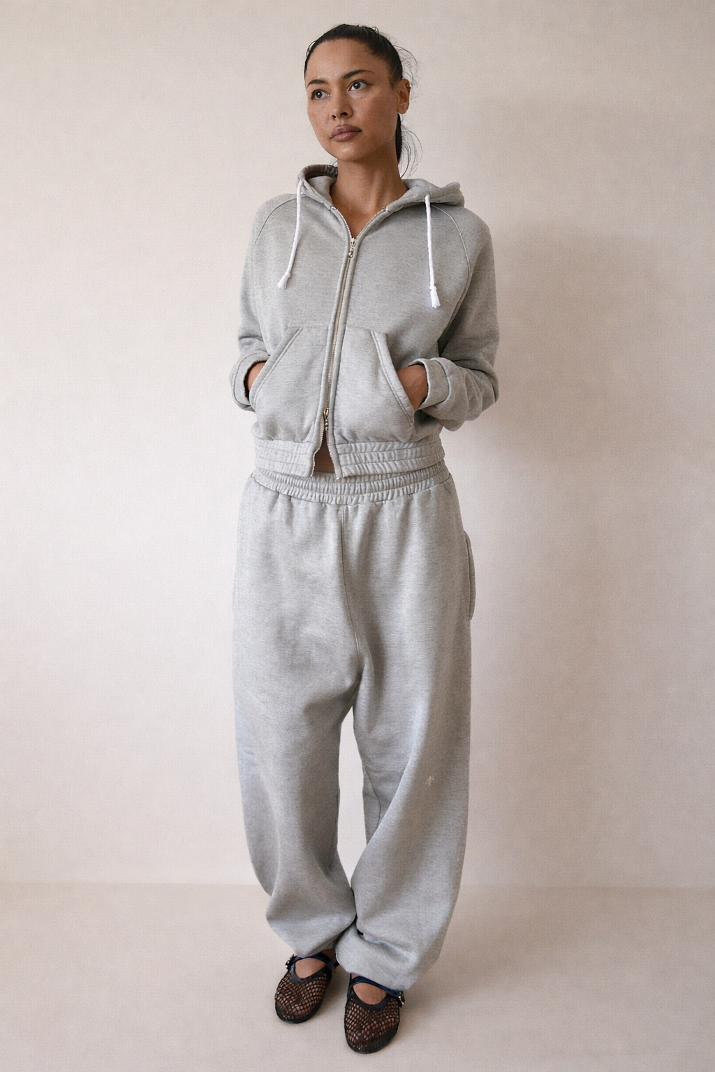 CASSIUS SWEATPANT in cotton, silk blend