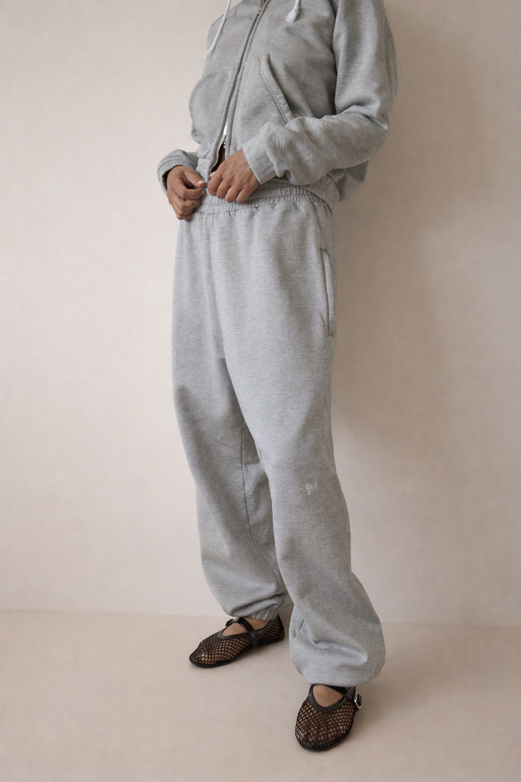 CASSIUS SWEATPANT in cotton, silk blend