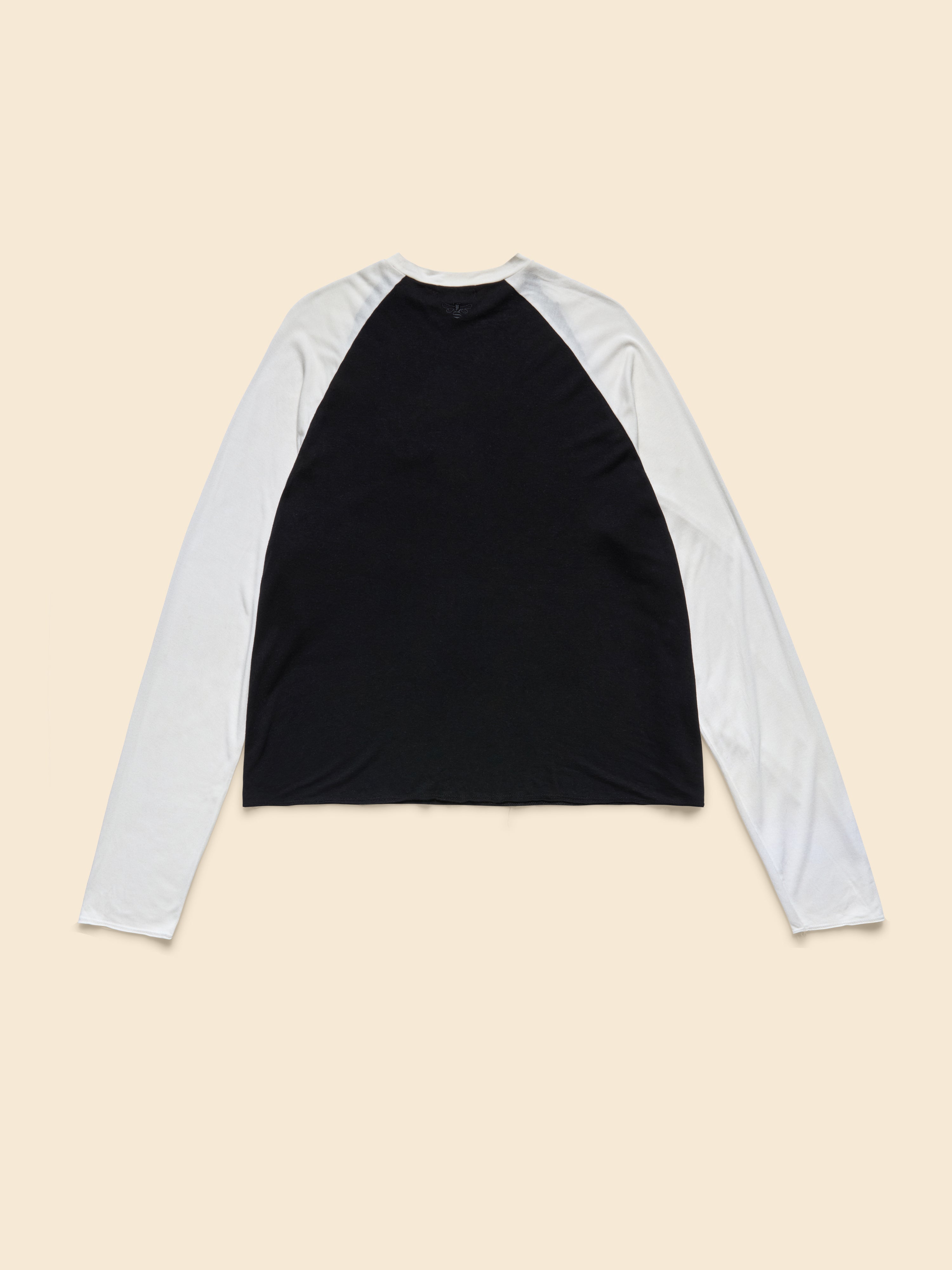 RAGLAN T-SHIRT in modal, silk blend