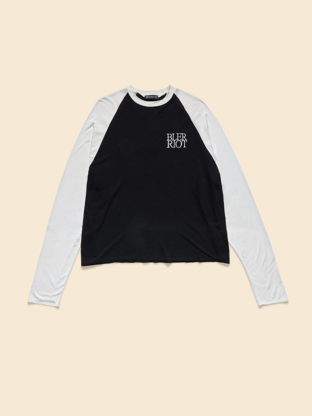 RAGLAN T-SHIRT in modal, silk blend