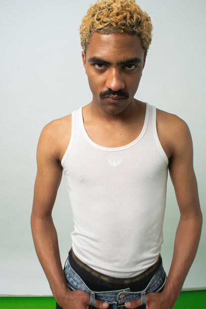 VEST in modal, silk blend