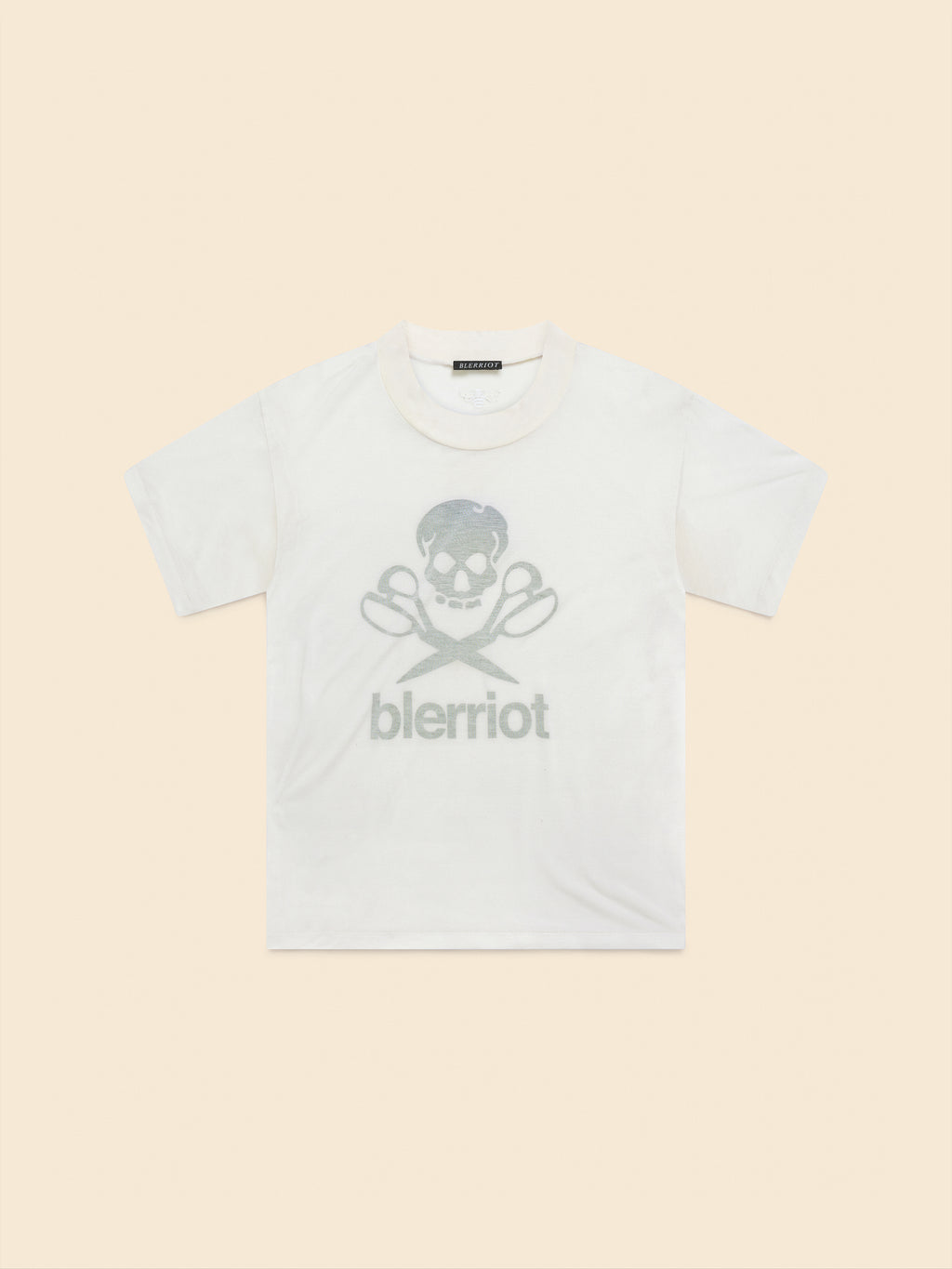 PRINTED T-SHIRT in modal, silk blend
