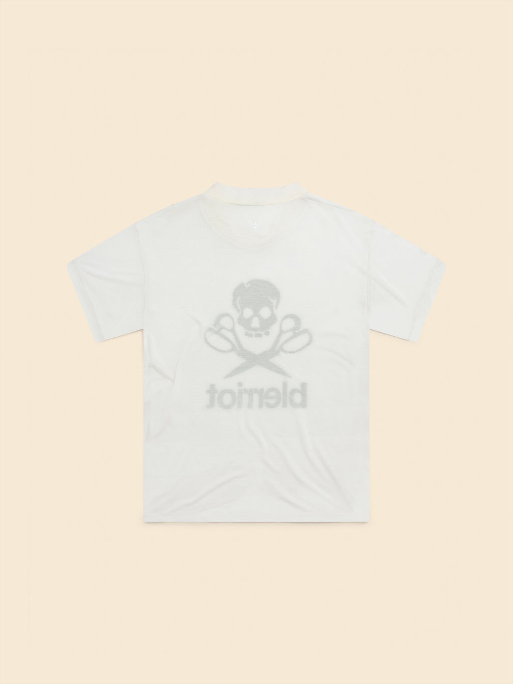 PRINTED T-SHIRT in modal, silk blend