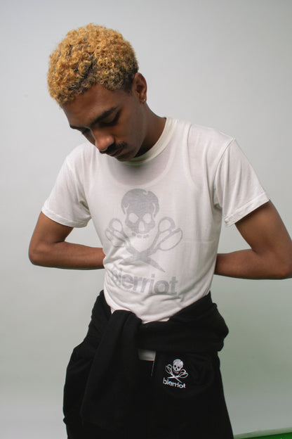 T-SHIRT in modal, silk blend