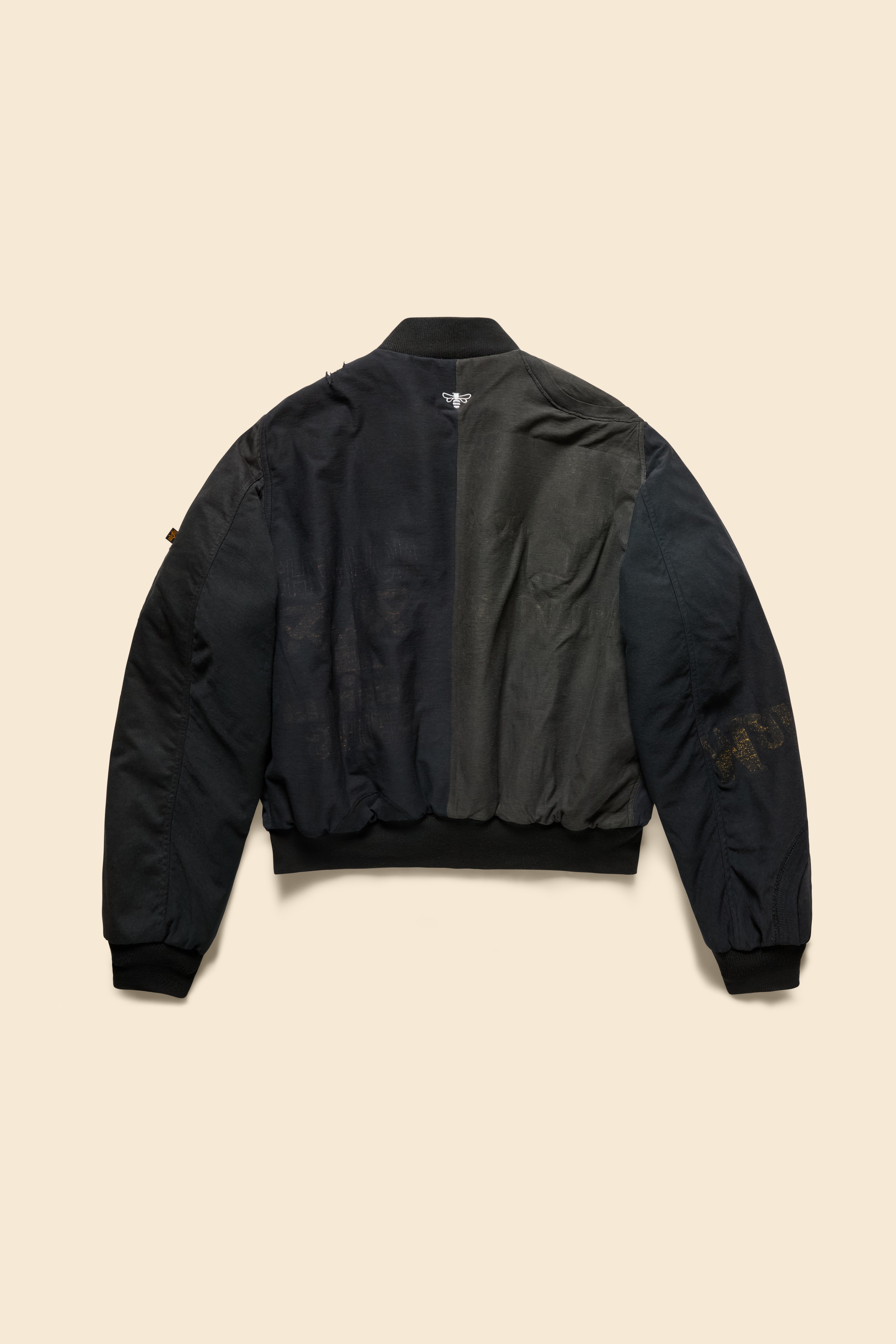 MA-1 UPCYCLED JACKET in cotton and nylon