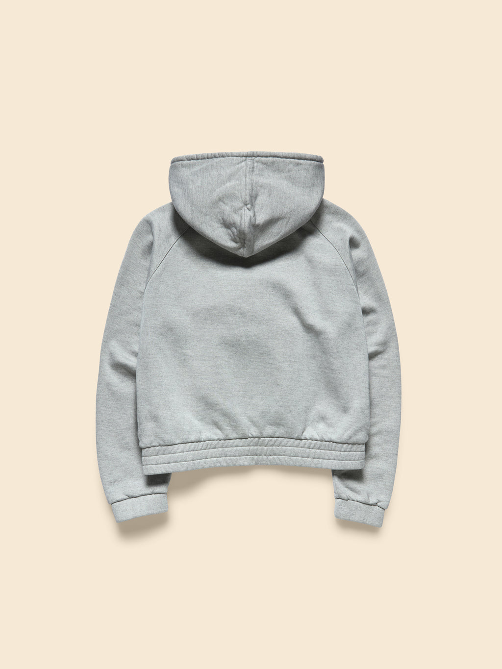 GRACE ZIP-UP HOODIE in cotton, silk blend