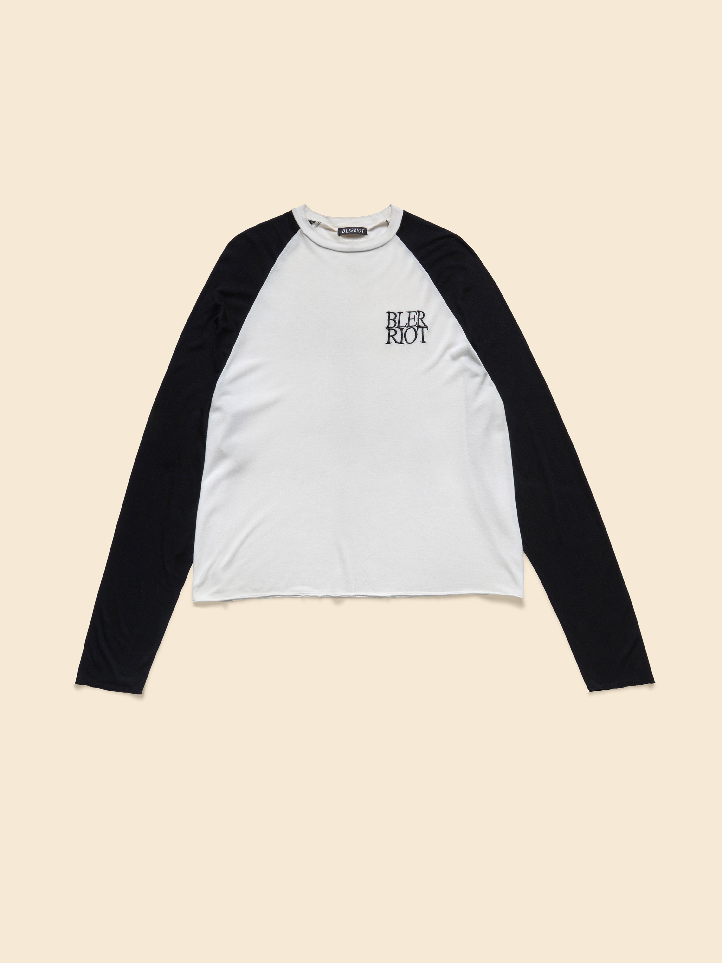 RAGLAN T-SHIRT in modal, silk blend
